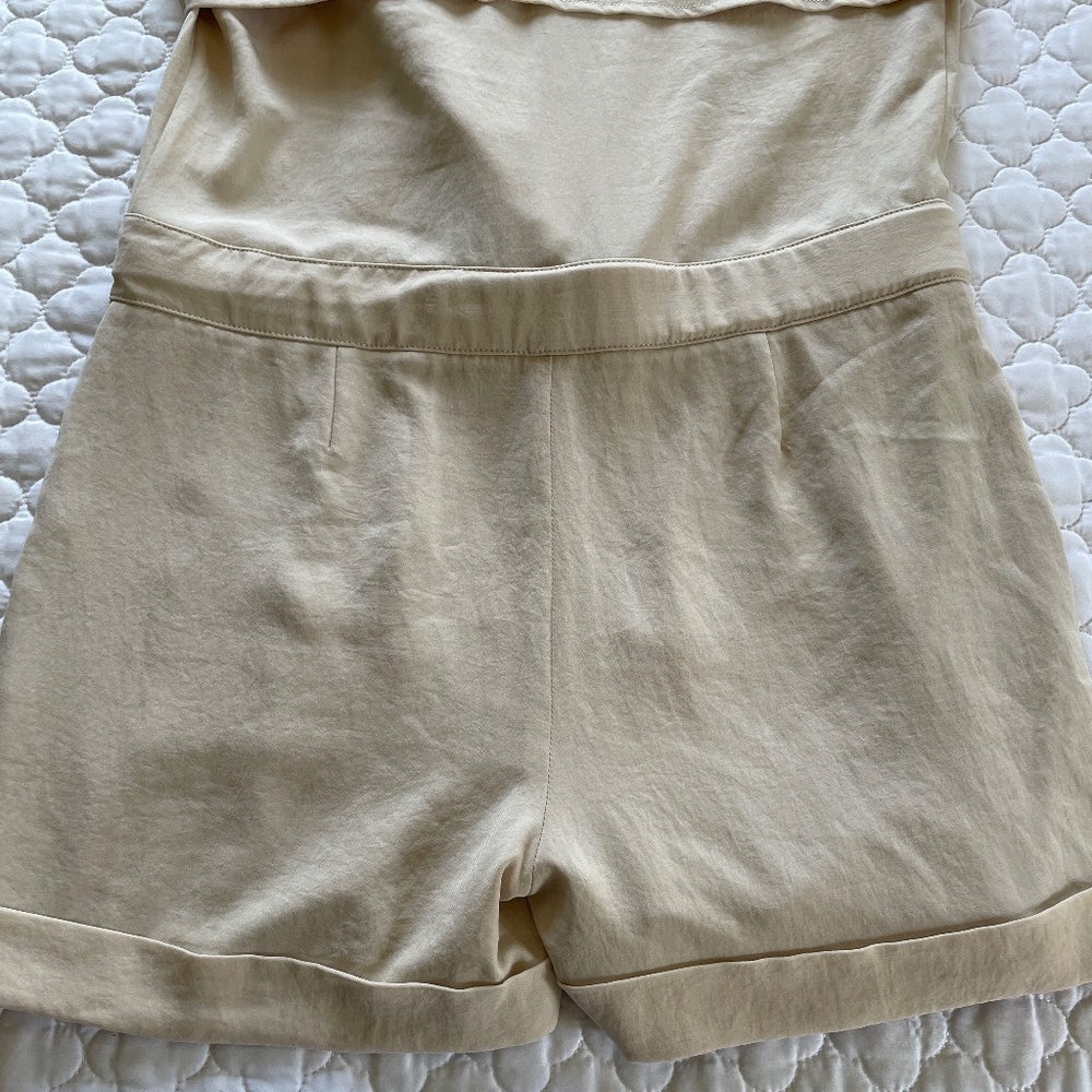 haute‎ hippie Sleeveless Trench Style Romper Size Small - Picture 6 of 7